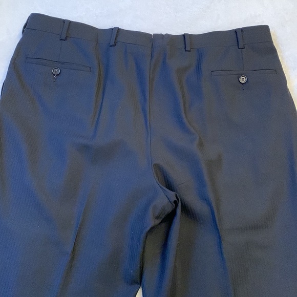 Coppley men’s black pin stripped suit - Picture 11 of 12